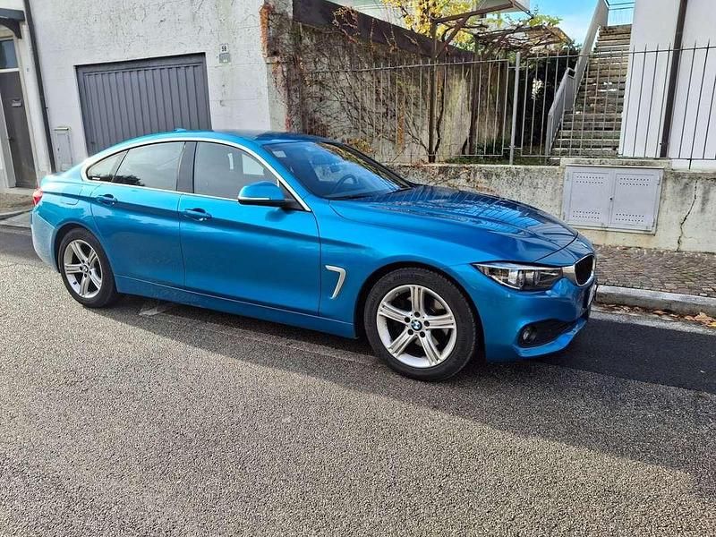 Usata BMW 420 Efficient Dynamics 190 CV (139 kW) 2017 Blu/azzurro Coupé