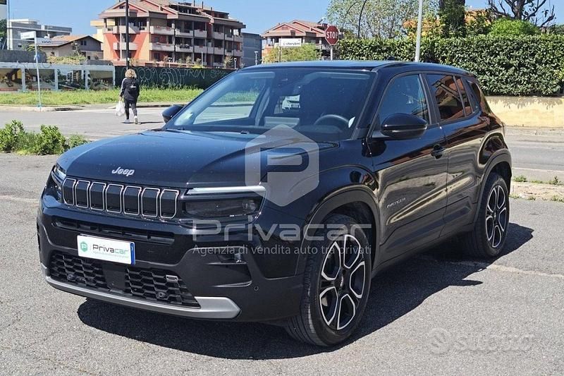 Usata Jeep Avenger Summit 101 CV (74 kW) 2023 Nero SUV
