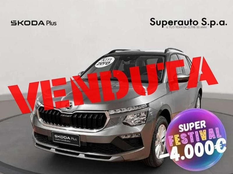 Usata Skoda Kamiq Selection 95 CV (69 kW) 2024 Grigio SUV