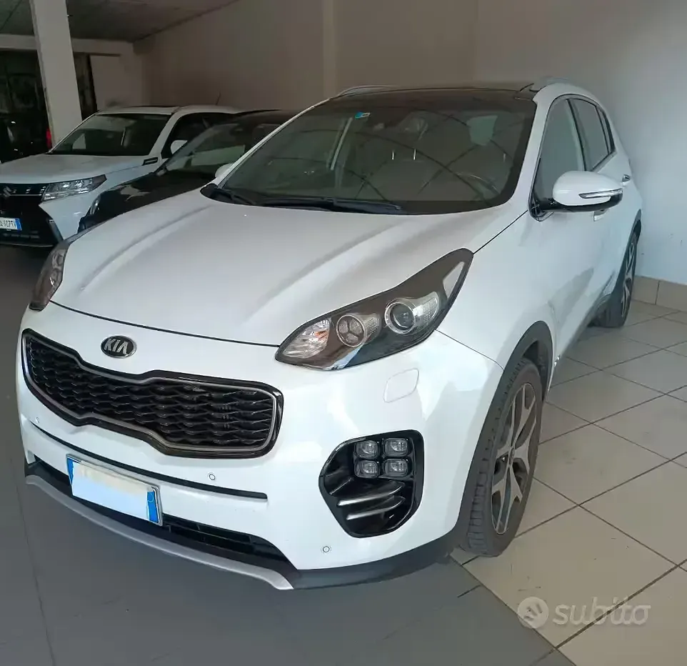 Usata Kia Sportage GT-Line 185 CV (136 kW) 2017 Bianco SUV