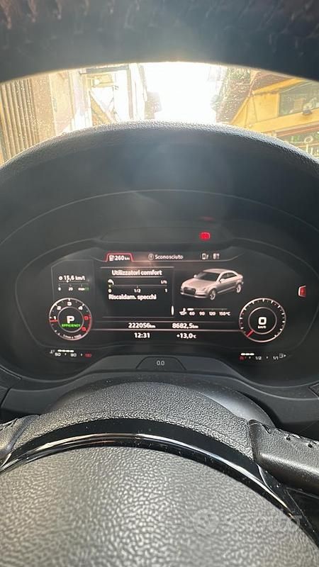 Usata Audi A3 2019 Grigio Berlina