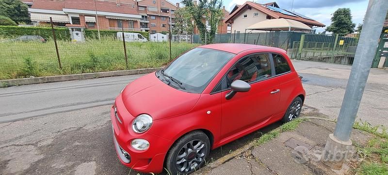 Rosso Usata 2017 Fiat 500 Sport Due volumi | 8700 € - Immagine 1/4