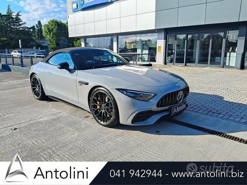 Usata Mercedes SL43 AMG AMG Line Premium Plus 381 CV (280 kW) 2024 Grigio Cabrio