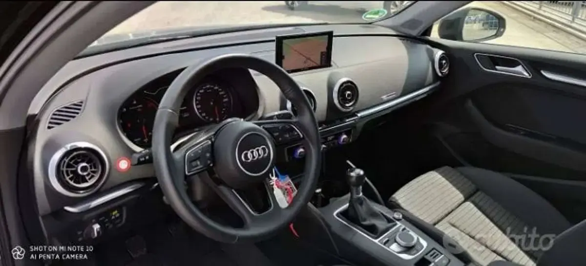 Usata Audi A3 Business 116 CV (85 kW) 2018 Nero Berlina