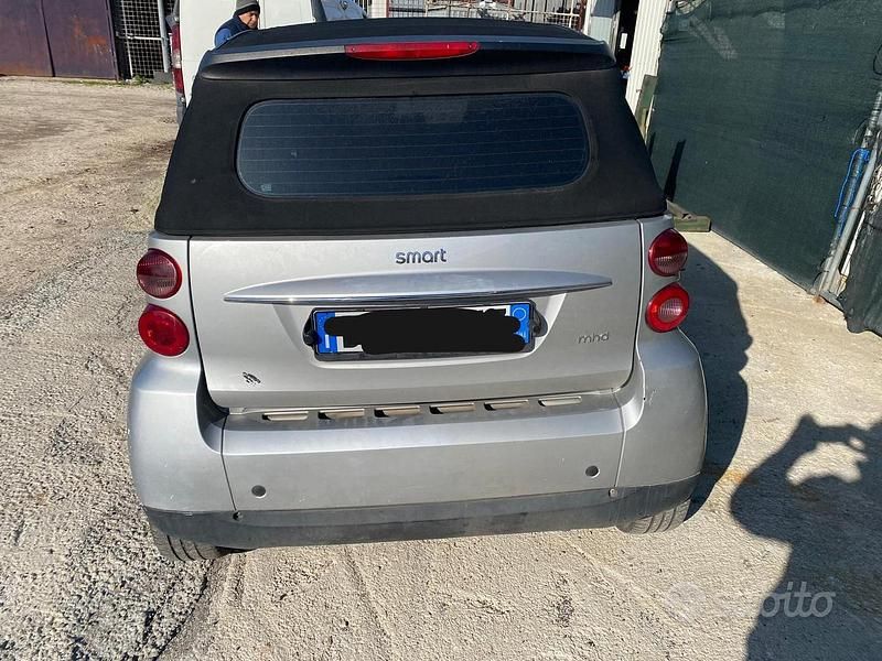 Usata Smart ForTwo Cabrio Passion 71 CV (52 kW) 2008 Grigio Cabrio