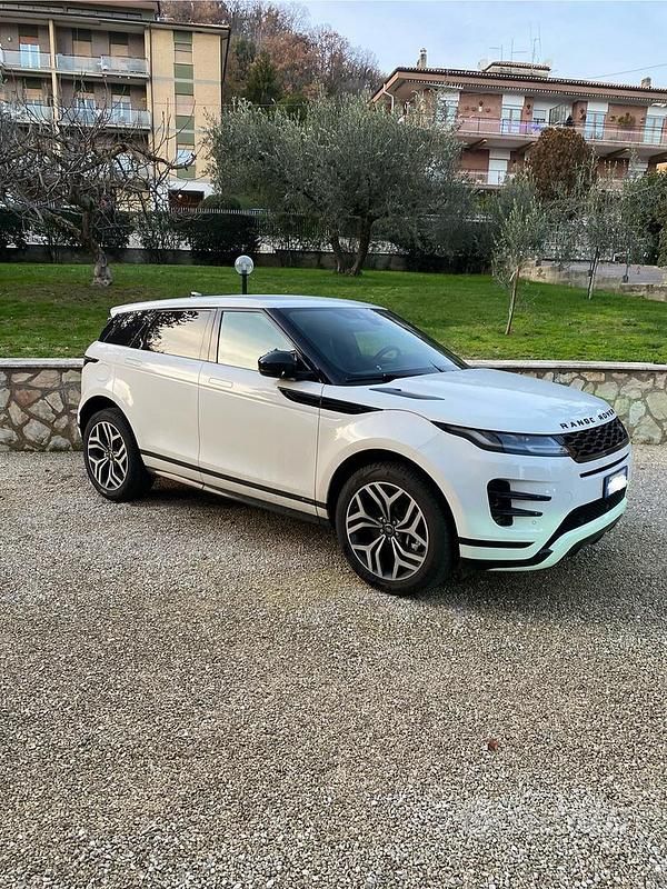 Usata Land Rover Range Rover evoque R-Dynamic 150 CV (110 kW) 2019 Bianco SUV