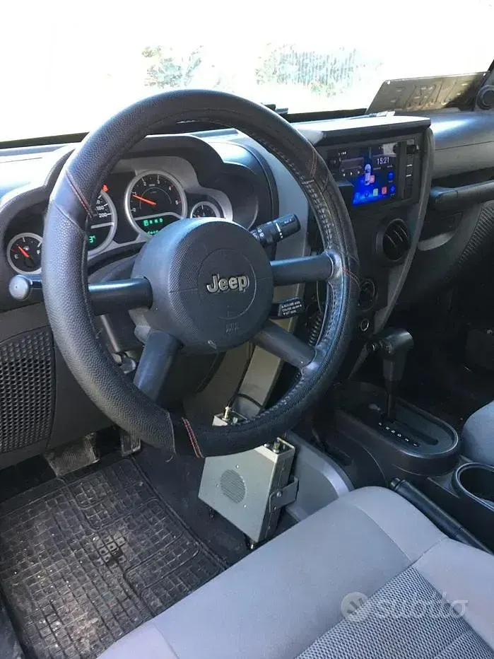Usata Jeep Wrangler Rubicon 177 CV (130 kW) 2008 Nero SUV