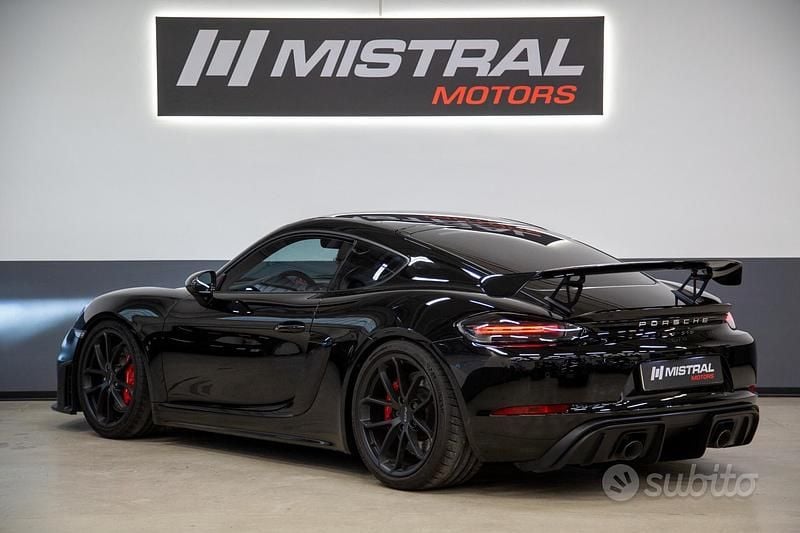 Usata Porsche 718 Cayman GT4 420 CV (308 kW) 2020 Nero Coupé