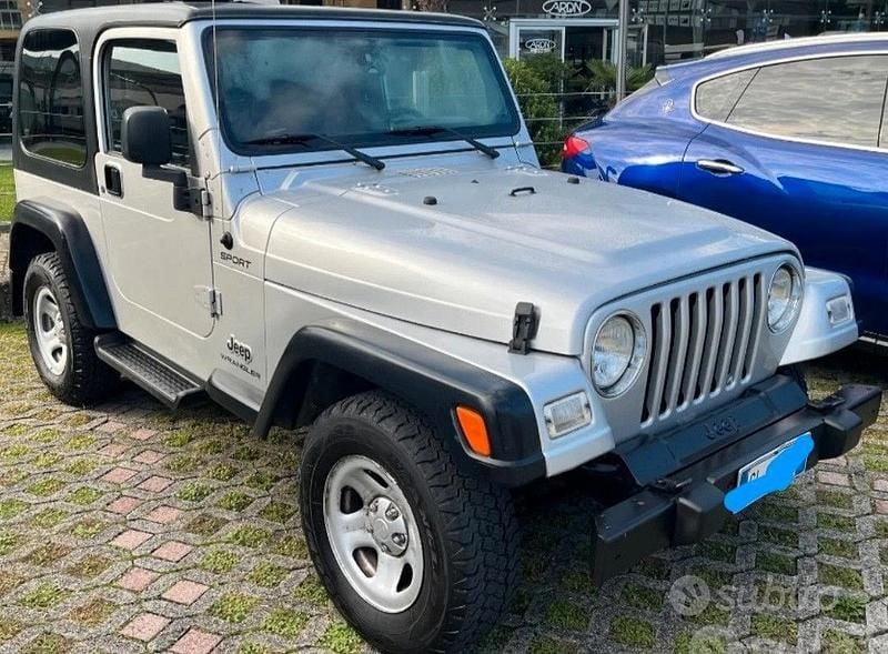 Usata Jeep Wrangler 2003 Grigio SUV