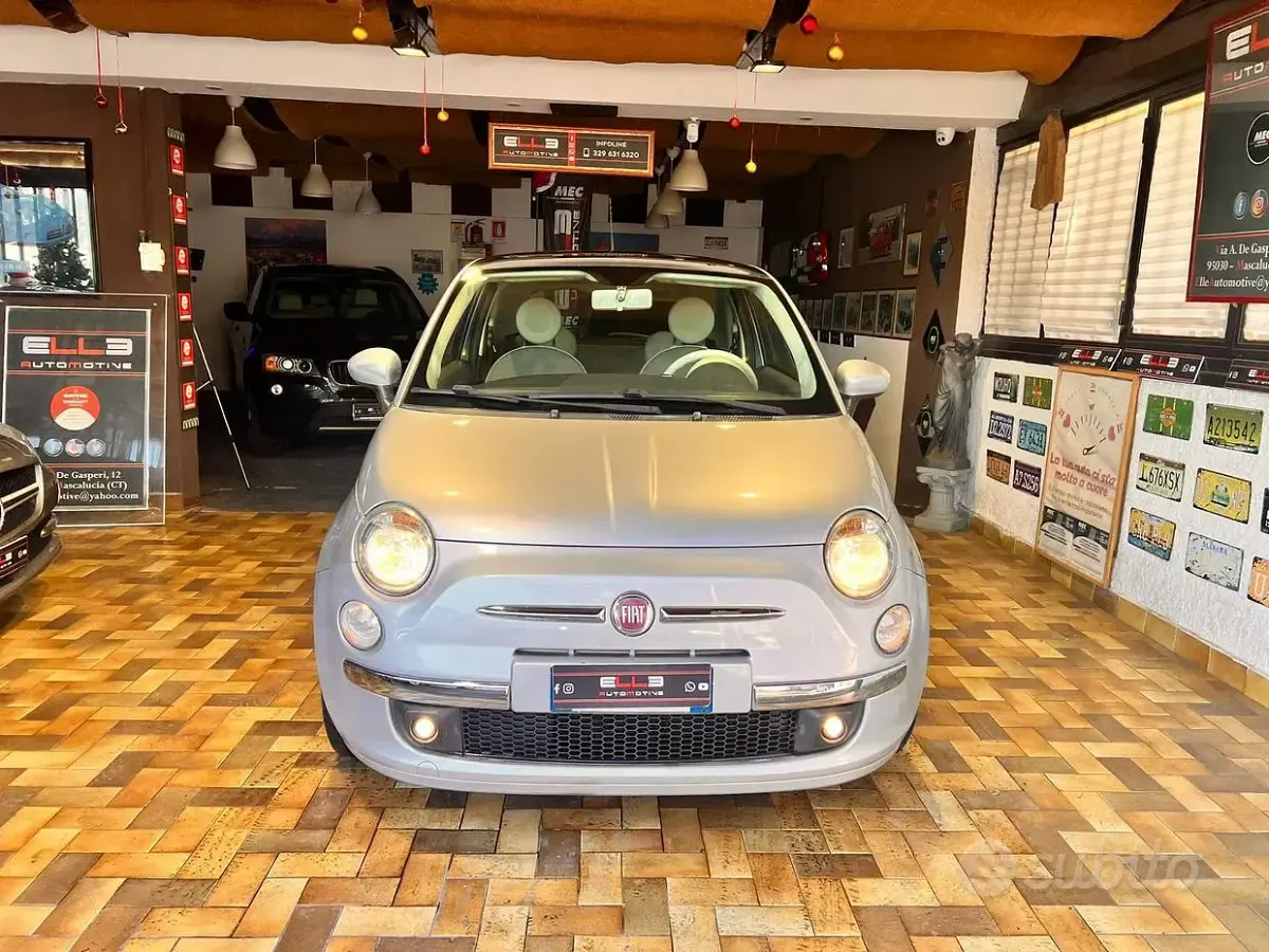 Usata Fiat 500 69 CV (50 kW) 2012 Grigio Berlina