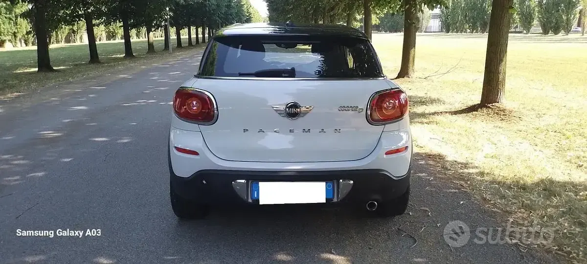 Usata Mini Cooper Paceman 111 CV (81 kW) 2013 Bianco SUV