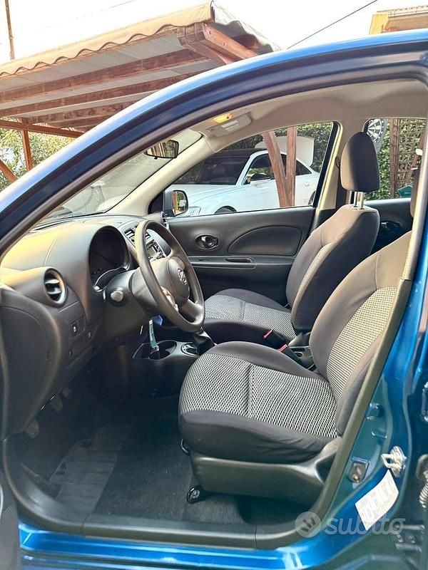 Usata Nissan Micra 2015 Blu Utilitaria