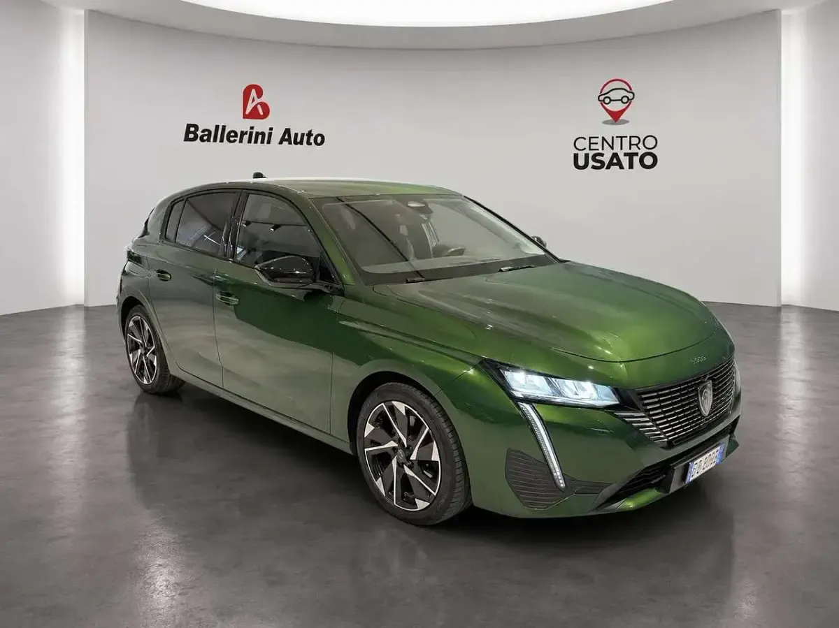 Usata Peugeot 308 Allure 131 CV (96 kW) 2022 Verde Berlina