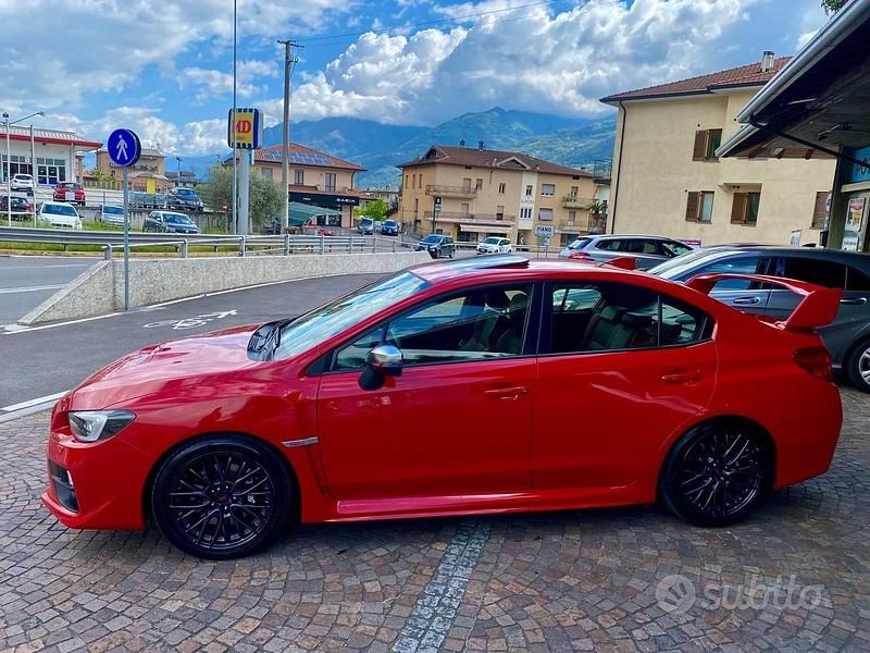 Usata Subaru WRX STI 300 CV (220 kW) 2016 Rosso Berlina