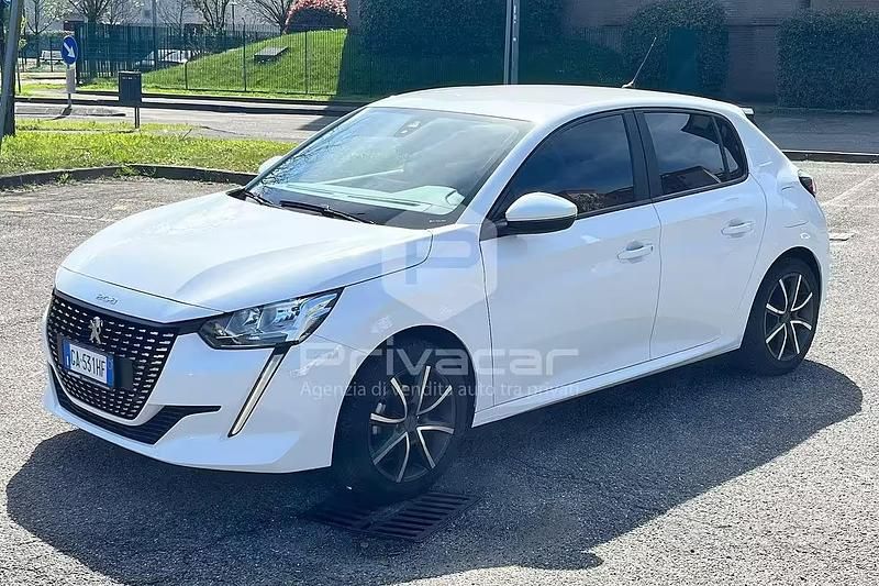Usata Peugeot 208 Active 75 CV (55 kW) 2020 Bianco Utilitaria