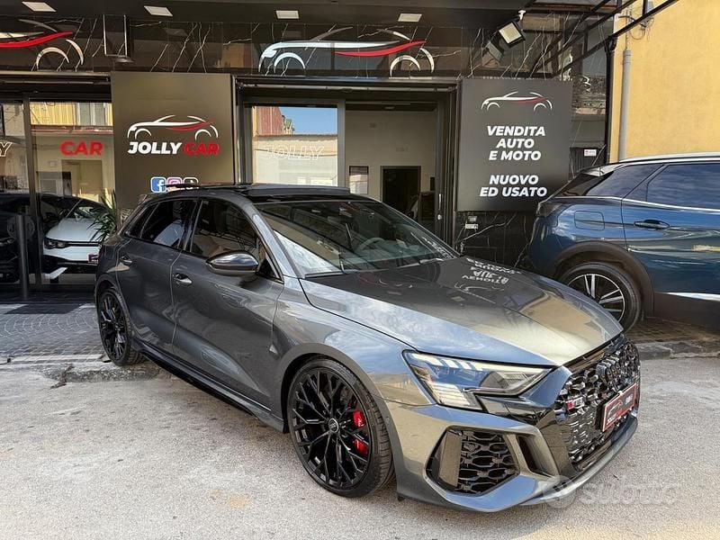 Usata Audi RS3 Performance 399 CV (293 kW) 2022 Grigio Berlina
