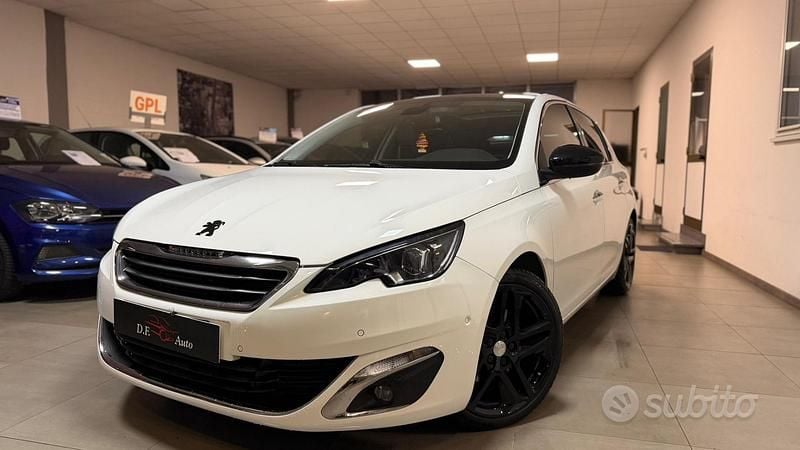 Usata Peugeot 308 GT-line 149 CV (109 kW) 2014 Bianco Berlina