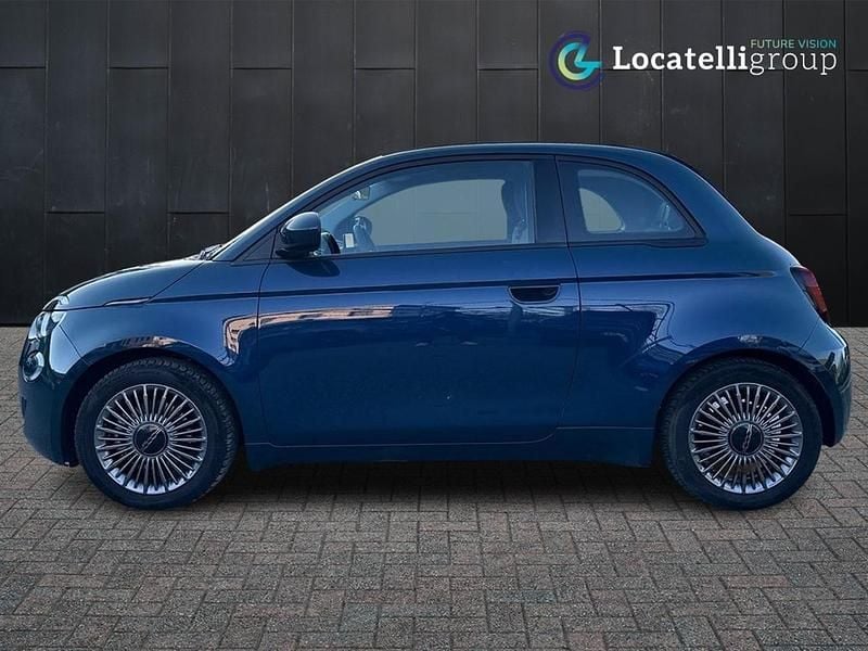 Usata Fiat 500e Icon 42 kW (58 CV) 2022 Blu Cabrio