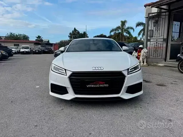 Usata Audi TT S-Line 184 CV (135 kW) 2016 Bianco Coupé