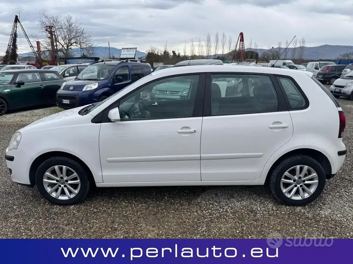 Usata VW Polo 80 CV (58 kW) 2009 Bianco Utilitaria