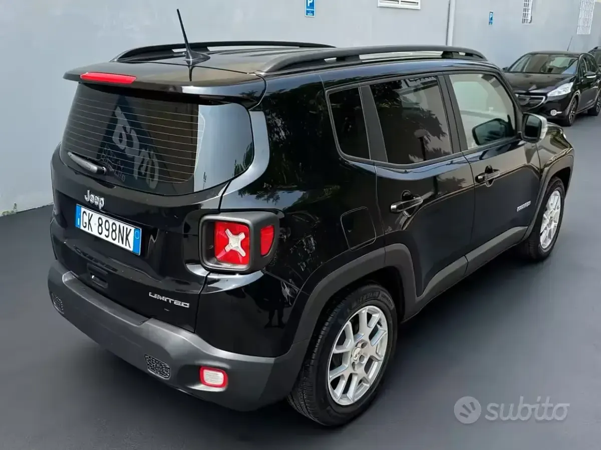 Usata Jeep Renegade Limited 131 CV (96 kW) 2022 Nero SUV