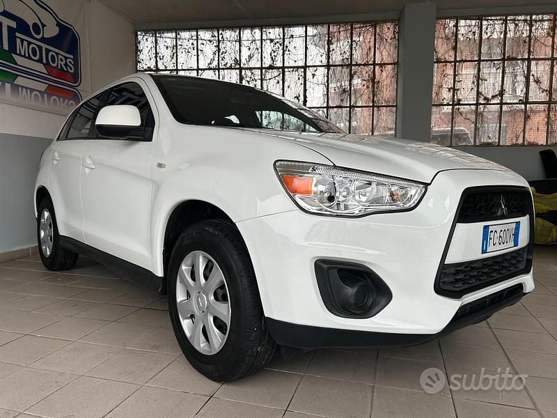 Usata Mitsubishi ASX Invite 114 CV (83 kW) 2016 Bianco SUV