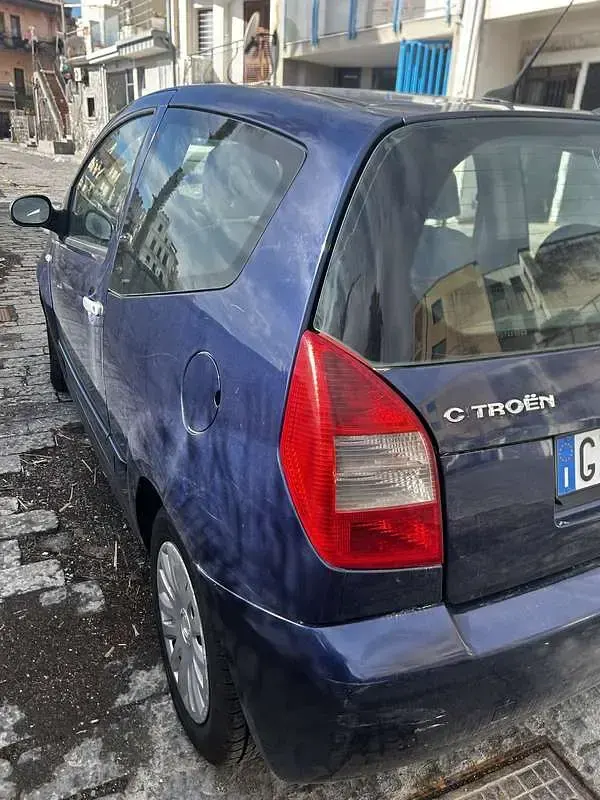 Usata Citroën C2 Elegance 68 CV (50 kW) 2007 Blu Utilitaria