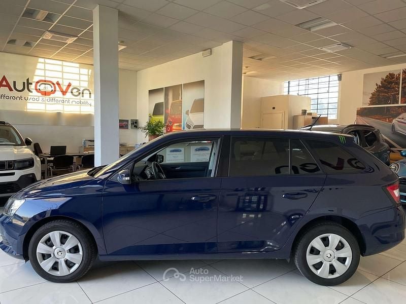 Usata Skoda Fabia Business Line 75 CV (55 kW) 2018 Blu pastello Station wagon