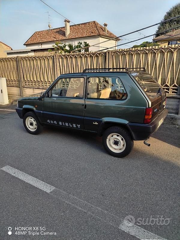 Usata Fiat Panda 4x4 50 CV (36 kW) 1988 Verde Utilitaria