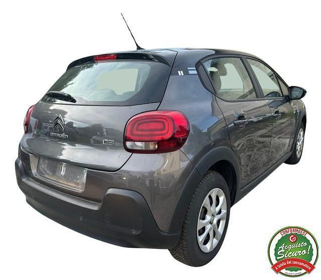 Usata Citroën C3 Feel 82 CV (60 kW) 2019 Grigio Berlina