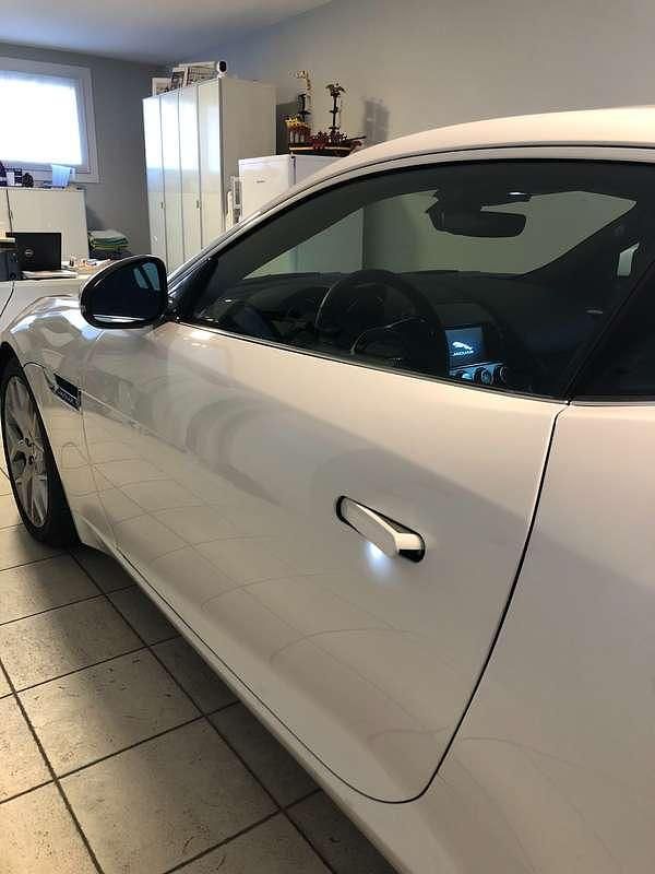 Usata Jaguar F-Type 300 CV (220 kW) 2017 Bianco Coupé