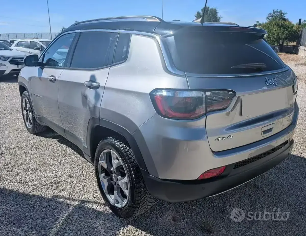 Usata Jeep Compass Limited 140 CV (102 kW) 2018 Grigio SUV