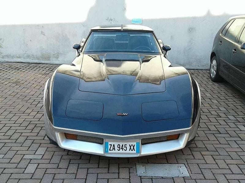Usata Corvette C3 209 CV (153 kW) 1982 Blu/azzurro Coupé