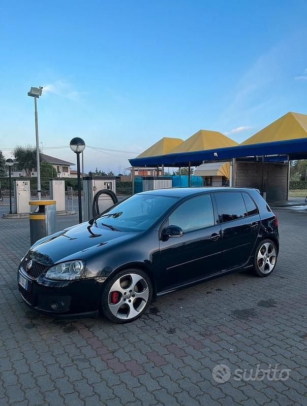Usata VW Golf V GTI 200 CV (147 kW) 2007 Nero Berlina