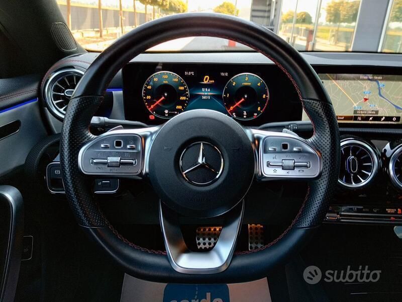 Usata Mercedes CLA200 Premium 163 CV (119 kW) 2022 Nero Coupé