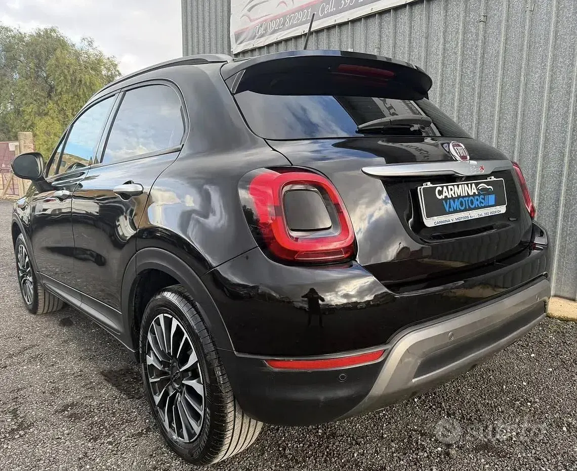 Usata Fiat 500X Cross 120 CV (88 kW) 2019 Nero SUV