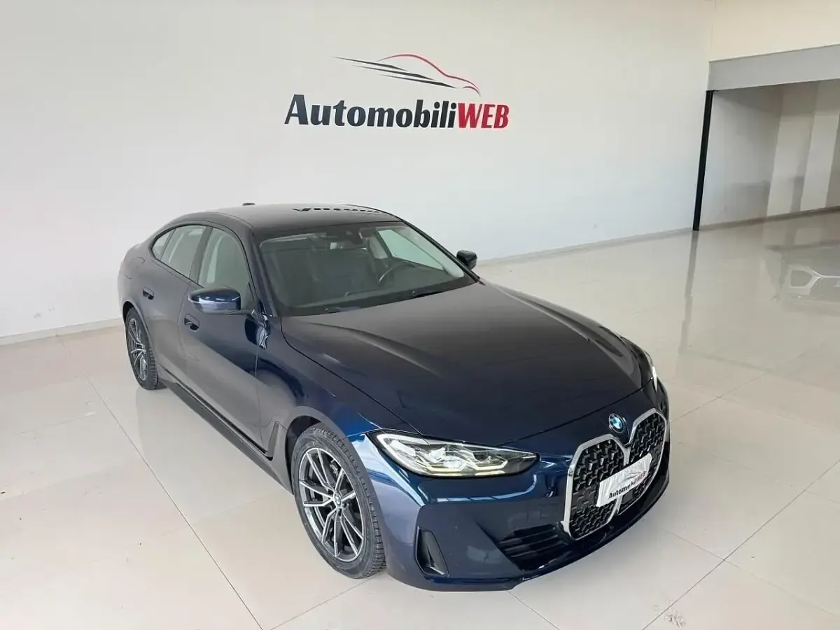 Usata BMW 420 Coupé Sport Line 190 CV (139 kW) 2022 Blu Coupé