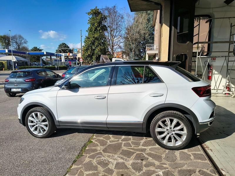 Usata VW T-Roc Advance 150 CV (110 kW) 2019 Bianco SUV