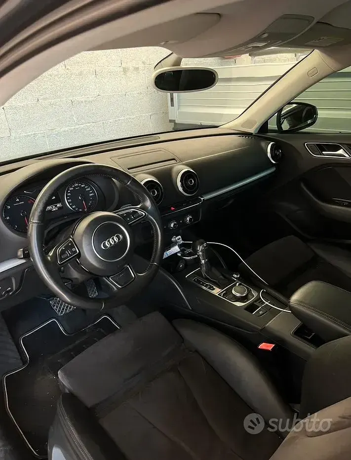Usata Audi A3 S-Line 150 CV (110 kW) 2013 Grigio Coupé