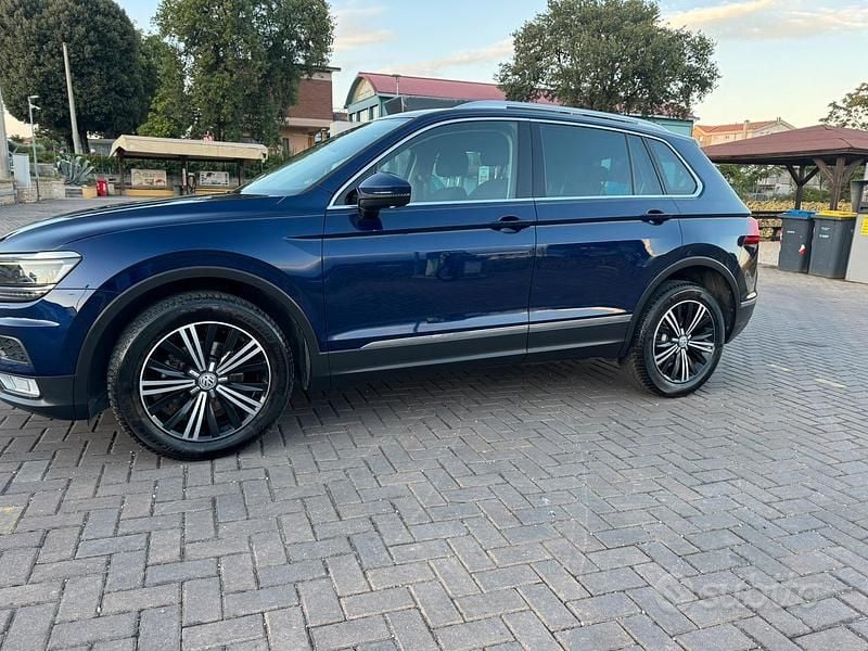 Usata VW Tiguan Executive 150 CV (110 kW) 2016 Blu SUV