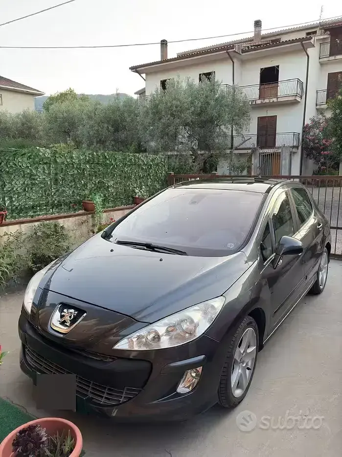 Usata Peugeot 308 150 CV (110 kW) 2008 Nero Berlina