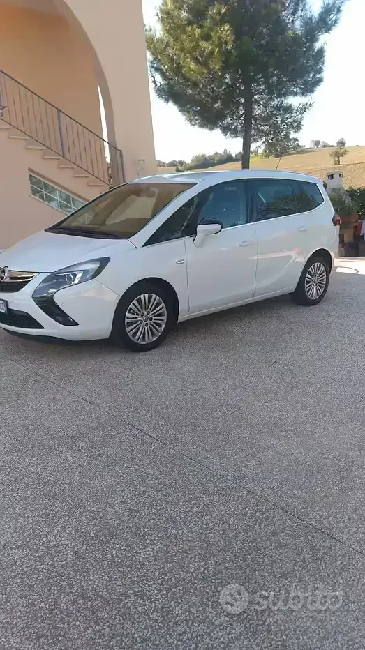 Usata Opel Zafira Eco 150 CV (110 kW) 2016 Bianco Monovolume