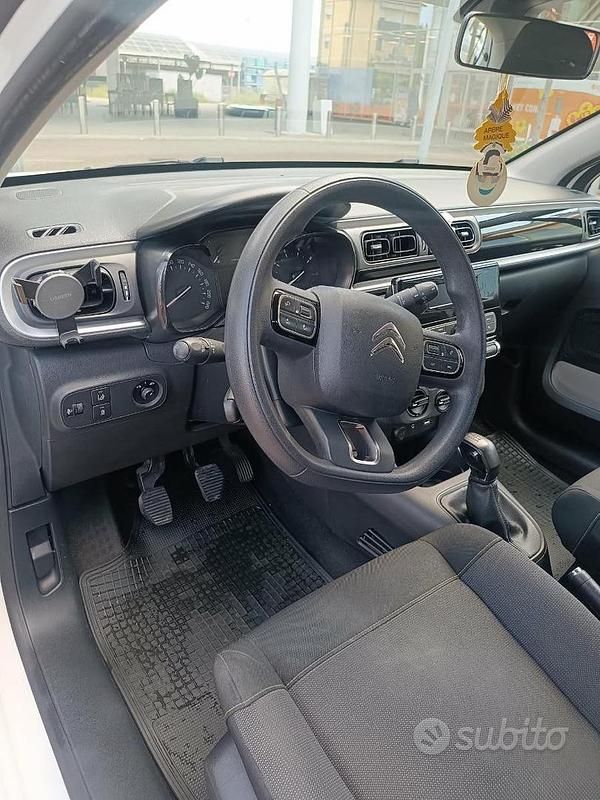 Usata Citroën C3 82 CV (60 kW) 2018 Bianco Utilitaria