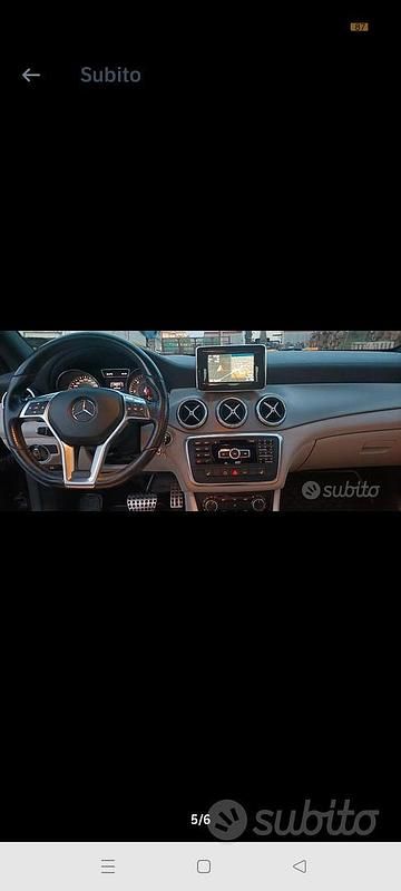 Usata Mercedes CLA220 170 CV (125 kW) 2013 Nero Berlina