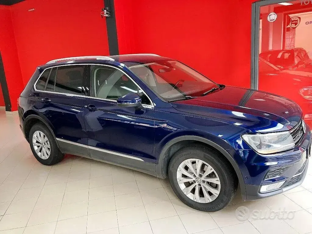 Usata VW Tiguan Business 150 CV (110 kW) 2016 Blu SUV