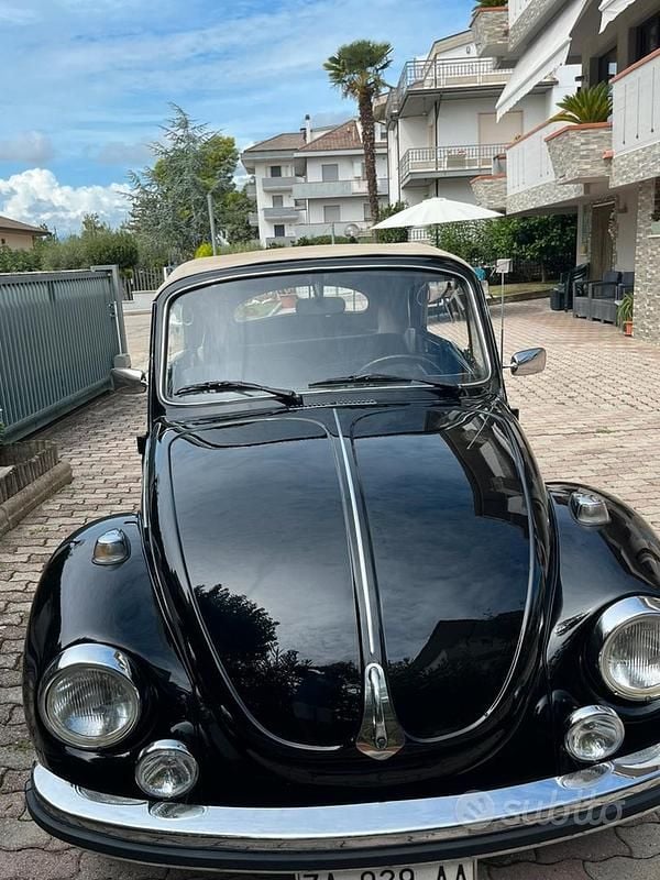 Usata VW Beetle Cabriolet 1970 Nero Cabrio