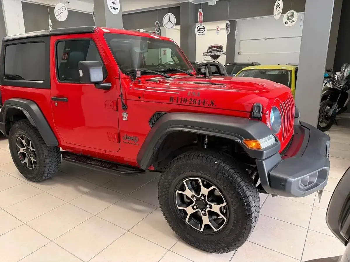 Usata Jeep Wrangler Rubicon 200 CV (147 kW) 2019 Rosso SUV