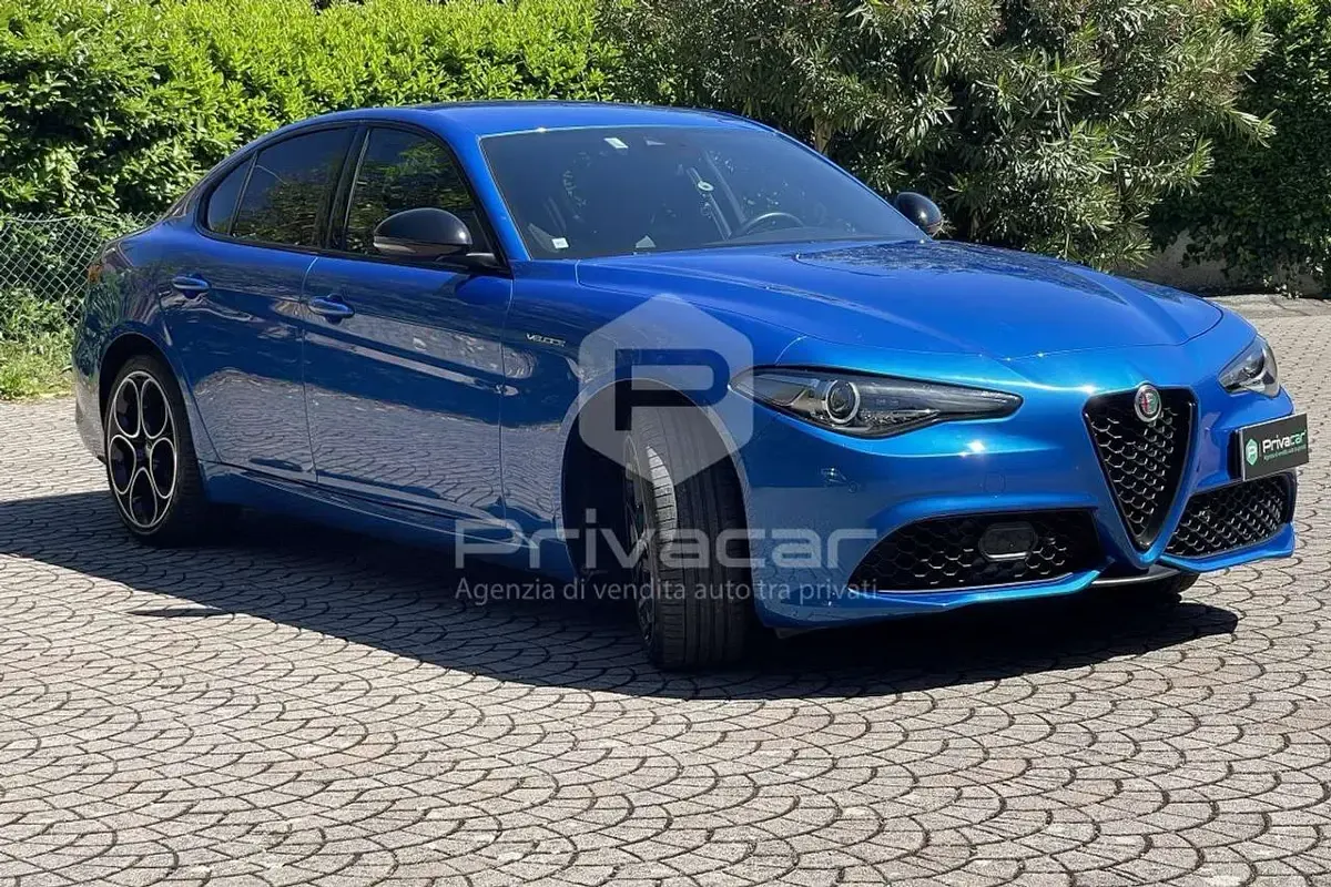 Usata Alfa Romeo Giulia Veloce 280 CV (205 kW) 2022 Blu Berlina