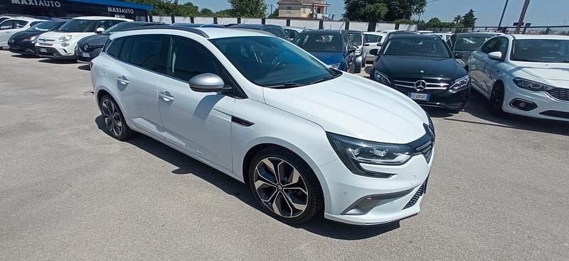 Usata Renault Mégane GT Line GT 131 CV (96 kW) 2017 Bianco Berlina
