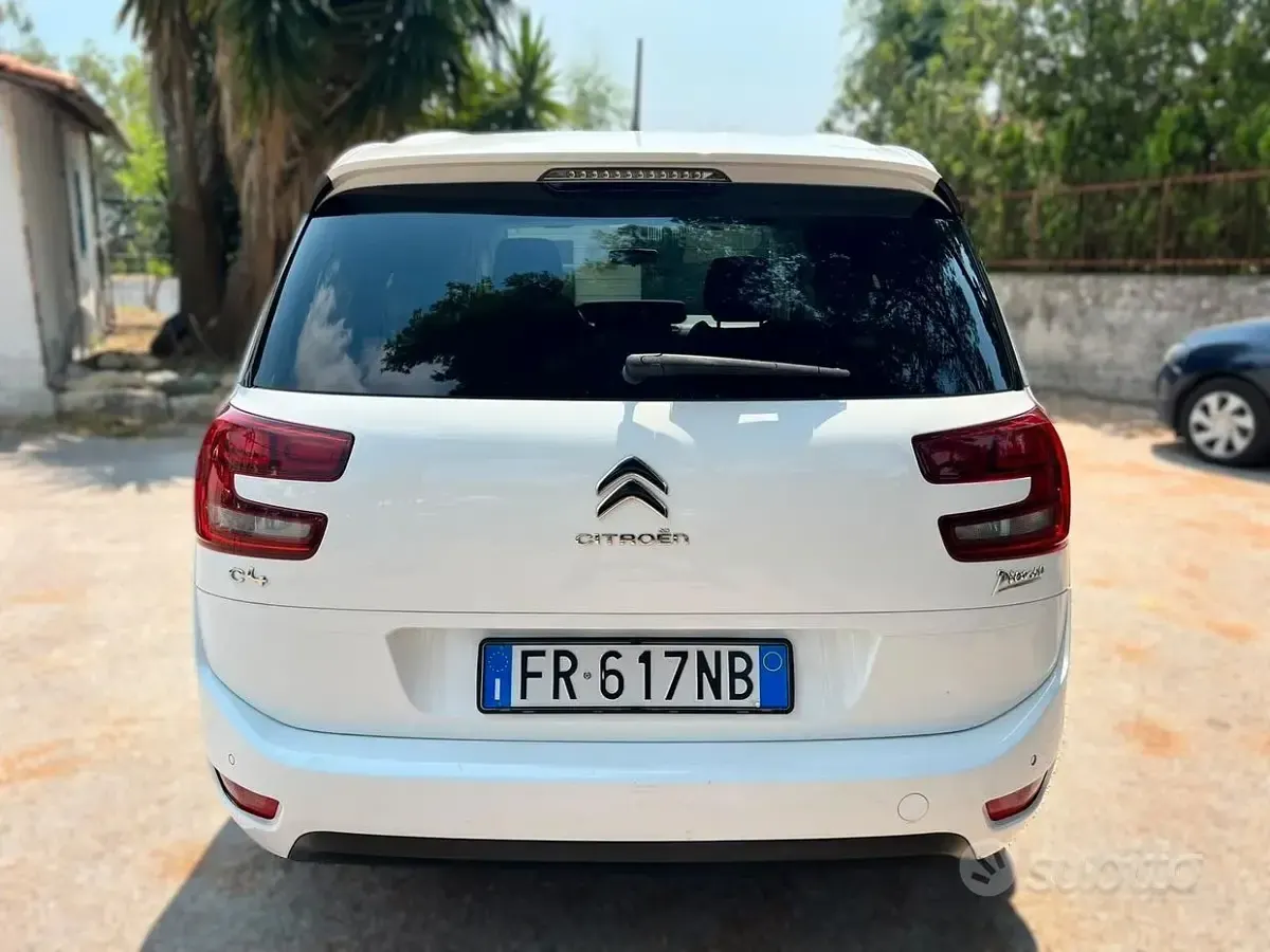 Usata Citroën C4 Picasso 120 CV (88 kW) 2018 Bianco Monovolume